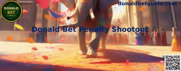 Demonstração visual do jogo Donald Bet Penalty Shootout